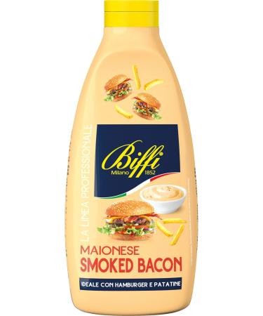 Biffi Biffi Smoked Bacon Mayonnaise - with a smoked bacon flavor - 800g bottle