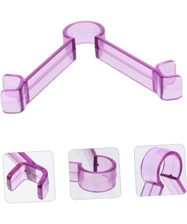 Beatifufu Lip Muscle Trainer Lift Tightener Lips Shaper Smile Corrector Face Exerciser Lift Mouth Oral Exerciser Muscle Lips Trainer Mouth Muscle Tightener Lips 9.30X7.70X1.50CM Purple - Buy Online on GoSupps.com