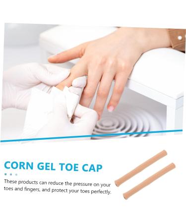 Hemoton 2pcs Gel Toe Covers - Foot Cushions for High Heels - Toe Separator Tubing for Corns - Toe Guards for Toe Protection - Buy Online on GoSupps.com
