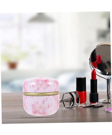 Mikinona 2pcs Powder Puff Box Tea Container Mini Containers Baby Powder Container Body Powder Puff Storage - Buy Online on GoSupps.com