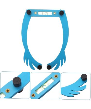  PLAFOPE PLAFOPE Aluminum Alloy Embroidery Level Ruler White Mapping Chain For Eyebrows Kit Brow Whitening Kit Eyebrow Kit Foldable Eyebrow Line - Buy Online on GoSupps.com
