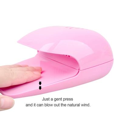 Coniya Mini Portable Nail Polish Dryer Fan | Fast Nail Art Drying Tool | White Nail Cooler for Perfect Manicure - Buy Online on GoSupps.com