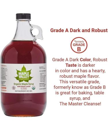 Maple Valley Master Cleanse 10 Day Detox Kit - Organic Maple Syrup, 64 oz Glass Bottle, Master Cleanse Coach Book by Peter Glickman - Buy Online on GoSupps.com