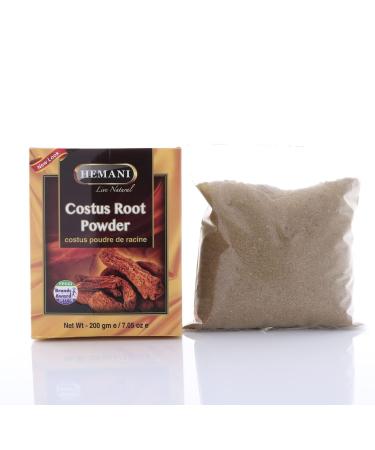 HEMANI Costus Root Powder - Qist Al Hindi - Saussurea Lappa - 100% Natural - A + Quality - 200g (7.05oz)