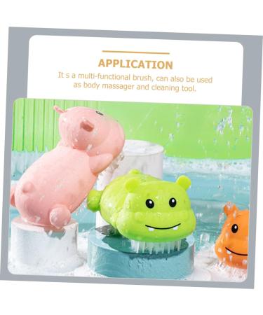 Toddmomy Silicone Shampoo Brush for Kids | Baby Scalp Exfoliator & Massager - Buy Online on GoSupps.com