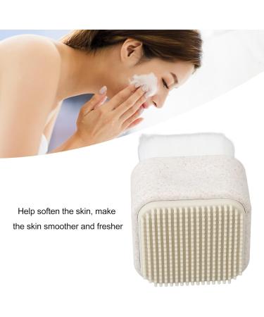 Deep Cleaning Double Sided Face Scrubber Massaging Skin Brush Portable Silicone Facial Cleansing Tool for Blackhead Removal and Exfoliation - Buy Online on GoSupps.com