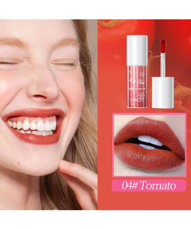 Pakivs Lip Tint Stain Set 6 Colors Lipstick Lip Stain Long Lasting Lip Gloss Moisturizer Eyes Cheeks Lip Stain Lip Tint Set for Women - Buy Online on GoSupps.com