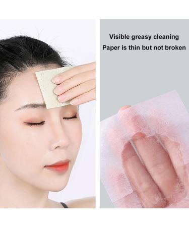 500 Sheets Facial Oil Blotting Paper Portable Oil Blotting Paper Oil Blotting Paper Set Facial Oil Absorbing Sheets for Makeup Oily Skin Care Oil Control Paper for Men/Women - Buy Online on GoSupps.com