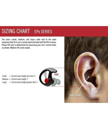 SureFire EP10 Sonic Defenders Ultra Max Earplugs (1 Pair) - Medium Black - Buy Online on GoSupps.com