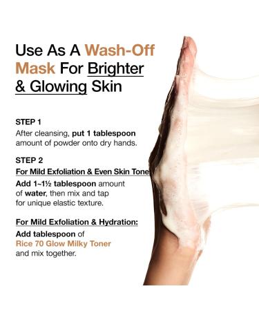 ANUA RICE ENZYME BRIGHTENING CLEANSING POWDER Rice Mask Ceramide Gentle Face Wash for Brightening Radiant Skin Facial Cleanser for Dry Skin Korean Skincare Fragrance Free 40g/1.41fl.oz. - Buy Online on GoSupps.com