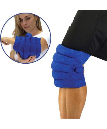 Nature Creation Microwave Heating Pad for Knee & Joints - Hot/Cold Pack for Aching Knees & Joint Pain - Reusable & Portable - Blue Marble - Buy Online on GoSupps.com