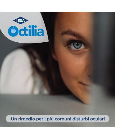 Octilia Natural Eye Drops - Hyaluronic Acid & Chamomile for Irritated Eyes | 10 Single Dose Bottles - Soothing Relief - Buy Online on GoSupps.com
