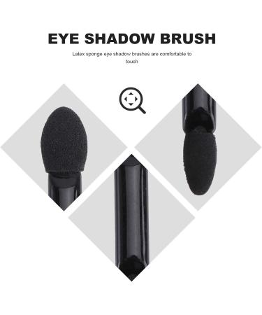 SOESFOUFU 10pcs Dual Sided Eye Shadow Brush Eye Shadow Sponge Applicator Eyeshadow Stick Brush Paupi re Black - Buy Online on GoSupps.com