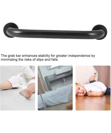 Shower Safety Grab Bar Black Aluminum Handicap Grab Bars Bathroom Balance Bar Hand Rail Holder for erly - Buy Online on GoSupps.com