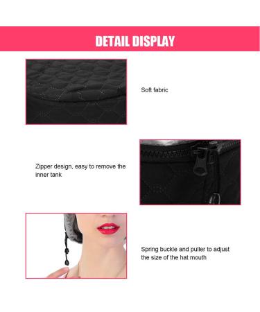 Electric Hair Heating Hat - Hot Oil Treatment & SPA Nourish Care | Adjustable Temperature | Soft PU Material - Deep Conditioning Hair Care - Buy Online on GoSupps.com