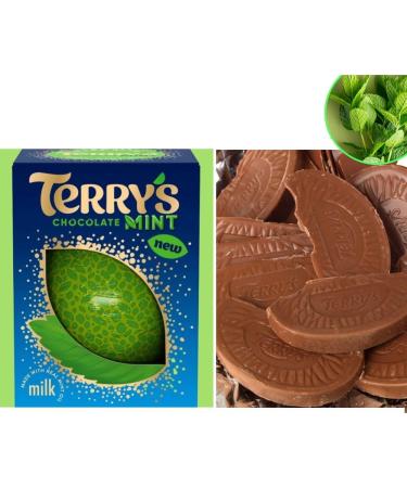 Terry's Chocolate Mint Ball 145g - Mint flavour milk chocolate ball (3 Packs) Chocolate 3 Packs - Buy Online on GoSupps.com