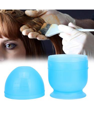 Professional Hair Dye Bowl with Measuring Scale Blue Hair Dye Shaker Cup for Salon Use | Ideal Hair Styling Tool - Buy Online on GoSupps.com
