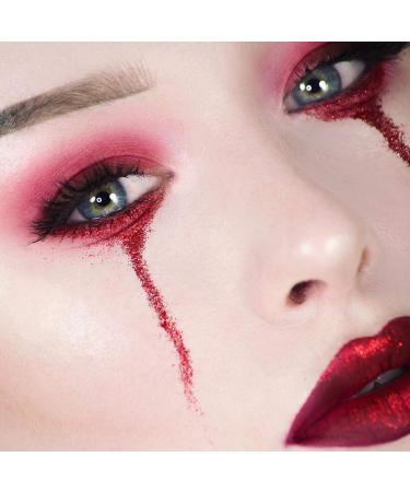 LA Splash Metallic Red Eyeshadow Powder - Crystallized Glitter for Carnival, Masquerade, Party, Holiday - Buy Online on GoSupps.com