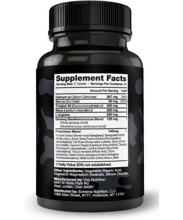 Soldier's Charge - #1 Men's Performance Enhancer for Size Strength & Energy - Boost Male Vitality Today - Buy Online on GoSupps.com