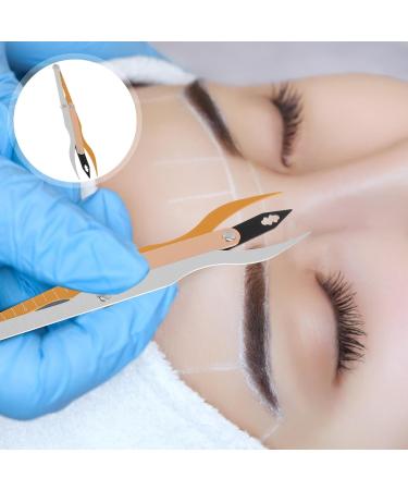 Beavorty Eyebrow Ruler Grooming Makeup Stencil Shaper Three-point Positioning Measure Symmetrical Tool for Tattoos Makeup - Buy Online on GoSupps.com