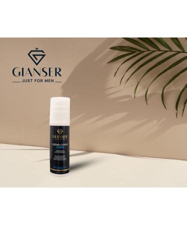GIANSER just for men: Body and Hand Cream for Men - It does not stick after passing it natural smell and sublimated skin. - Buy Online on GoSupps.com