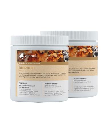 alanui Pure Brewer's Yeast for Dogs 2 x 250 g Can
