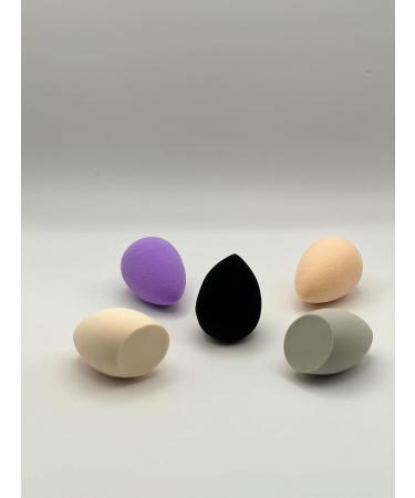 MACCC Miracle Complexion Sponge | Latex-Free Makeup Blending Sponge for Light to Medium Coverage | Achieve Natural Dewy Makeup - 5 Pack - Buy Online on GoSupps.com