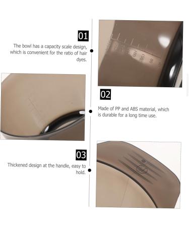 Ipetboom 2 Pi ces Kit de Coloration Cheveux avec Bol Dur et Pinceau Accessoires R utilisables pour Salon Professionnel et Teinture Diy sans claboussures - Buy Online on GoSupps.com