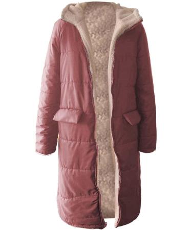 Hanxiulin Oversized Plush Jacket for Women | Warm Lined Fleece Winter Coat | Light Synthetic Fur & Color Variants - Perfect Transition Jacket XXL - Buy Online on GoSupps.com