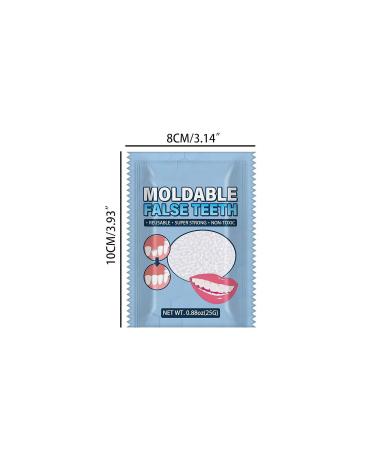 Depri Playlist Plastic Teeth Glue - Best Temporary Denture Adhesive for Broken Teeth & Fillings | One Size Fits All - Buy Online on GoSupps.com
