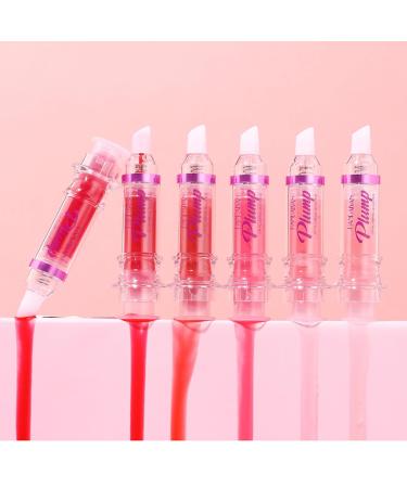 3 Colors Lip Plumping Booster Spicy Lip Plumper Gloss Lip Plumping Oil Ultra-Hydrating Nourishing Plump and Pout Lip Plumper Glossy Finish Fuller Natural Lip Makeup Valentine's Day Gifts-01#02#06# Lip Plumping Booster-01  - Buy Online on GoSupps.com