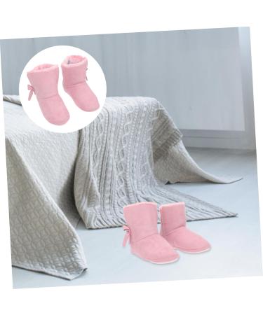 Ultechnovo Portable Winter Foot Warmers - Electrical Shoes with Massage Washable Fur Boots for Office Use | 1 Set Foot Warmer 26x18cm - Buy Online on GoSupps.com