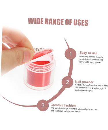 Healvian 48 Boxes Nail Crystal Powder Nail Carving Powder DIY Manicure Powder Arycil Powder Dip Powder Pp - Buy Online on GoSupps.com