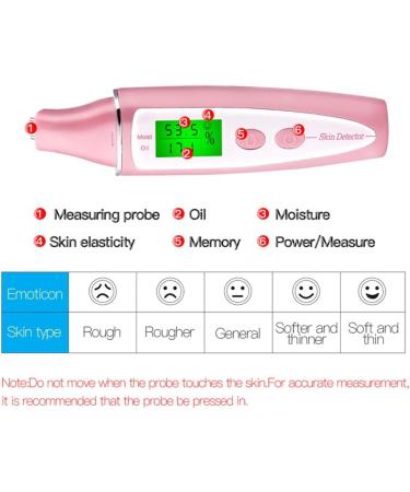 JIAHAO Precise Detector LCD Digital Skin Oil Moisture Tester for Face Skin Care with Bio-technology Sensor Lady Beauty Tool - Buy Online on GoSupps.com