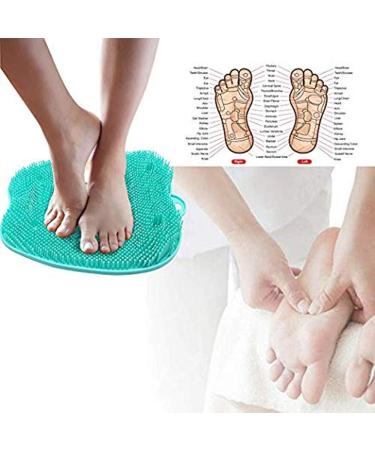 Proleo Footprint Foot Washing Mat - Exfoliating Dead Skin & Pedicure Brush for Improved Blood Flow - Buy Online on GoSupps.com