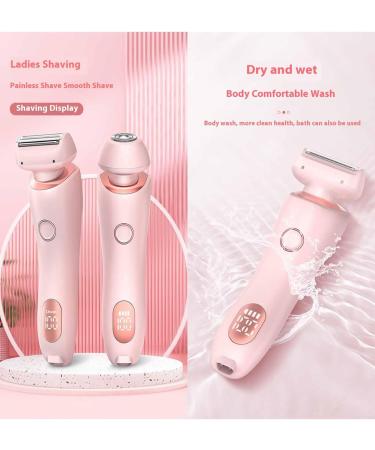 Duskofficial Razor Beautibloom - Elegance Portable Shaver SilkShave 2 in 1 Electric Shaver Razors for Women Elorixa Razor Epilator Trimmer for Women Wet Dry Shaver Women (Pink) - Buy Online on GoSupps.com