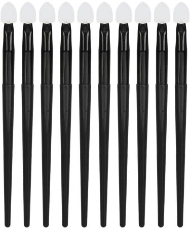 10pcs Silicone Eyeshadow Brush Kit Portable Silicone Eye Makeup Applicator for Eyebrow Powder - Buy Online on GoSupps.com