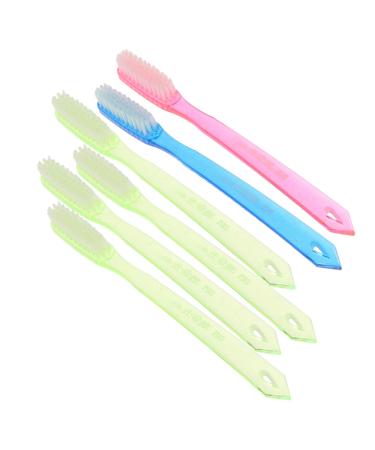 6st plastic plastic nylons toothbrush dental clean toothbuerst xxl carnival xxl dental tooth most colorful colorful tooth flaps for adult toothbrush travel