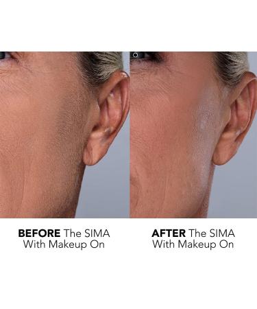Spa Sciences SIMA Dermaplaning Tool - 2-in-1 Facial Exfoliation & Hair Removal System - Rechargeable Pink - Anti-Aging - 3 Speeds - Buy Online on GoSupps.com