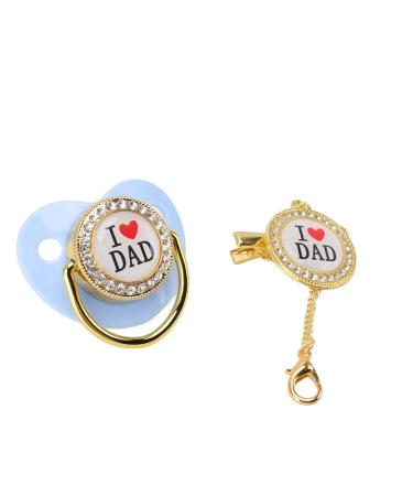 Hyuduo Silicone Baby Pacifier for 6-18 Months | Fun & Safe Blue Pacifier for Infants - Buy Online on GoSupps.com