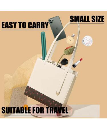 Jocelynnae Ceramic Mini Hair Curler Mini Dual-Purpose Curling Iron Travel Curling Iron USB Rechargeable Curling Wand 2-in-1 Mini Curling Wand for Men and Women (2PCS-5) - Buy Online on GoSupps.com