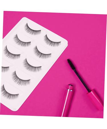 Beaupretty 15 Pairs Short False Eyelashes Fluffy Volume Lashes 3d Synthetic Eyelashes Wispy Eyelashes Natural Eyelashes Artificial Eyelashes Fake Lashes Artificial Fiber 6d Cross - Buy Online on GoSupps.com