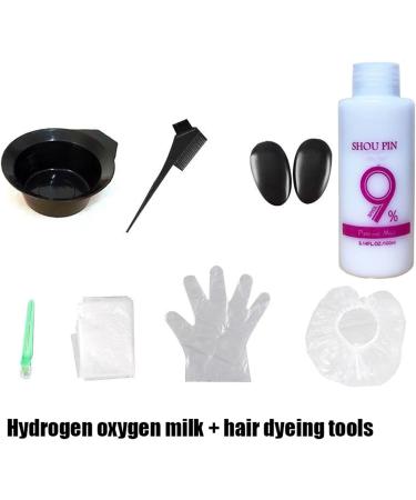 Yoesinhen Shecolo Hair Dye - Silver Gray & Smoke Dark Silver Dye Shampoo for Gray Hair Nourishing No Bleach Formula for Men & Women (#16) - Buy Online on GoSupps.com