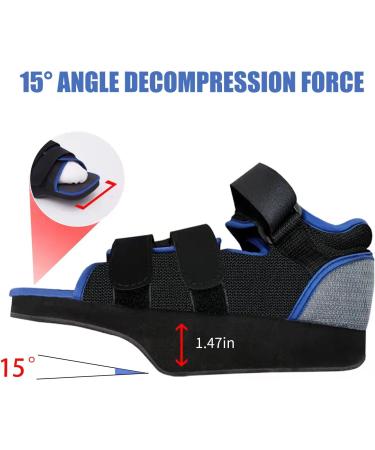 GHORTHOUD Post-op Shoes for Broken Toe | Lightweight Medical Orthopedic Foot Brace for Surgery Recovery (X-Large - Buy Online on GoSupps.com