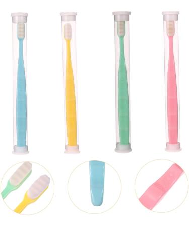 BUIFULSIC 4-Piece Wangan Hair Toothbrush Set | Travel-Friendly Oral Care for Men | Eco-Friendly & Effective Toothbrushes - Buy Online on GoSupps.com