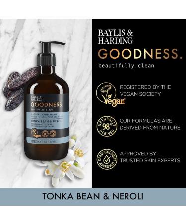 Baylis & Harding Goodness Tonka Bean & Neroli Hand Wash 500 ml (Pack of 3) - Vegan Friendly 500 ml (Pack of 3) Tonka Bean & Neroli - Buy Online on GoSupps.com