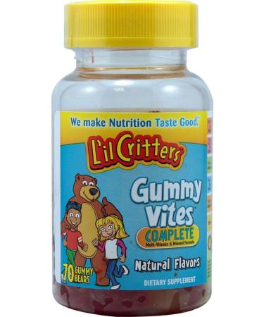 L'il Critters Gummy Vites Complete Multivitamin 70 Gummies