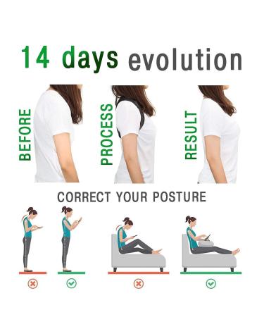 ETRSAIRL Back Brace Posture Corrector For Men And Women Lightweight Upper Back Brace for Clavicle Support Easy To Put On Always Maintain Good Posture Prevent Hunchback Improve Posture - Buy Online on GoSupps.com