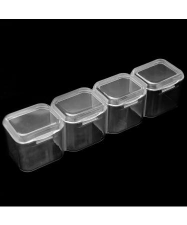 KVSERT 2X 56 Grid Tool Diy Removable Clear Plastic Organizer Nail Art Rhinestone - Buy Online on GoSupps.com