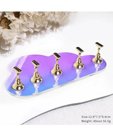 Nail Holders For Painting Nails Acrylic Display Stand Practice Fingernail Art Display Stand For Training Nail Art Practice Stand Nail Art Practice Stand Nail Art Training Stand Multi-Color - Buy Online on GoSupps.com